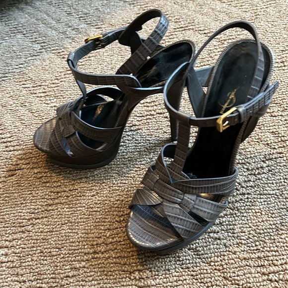Saint Laurent tribute sandal - Picture 2 of 6